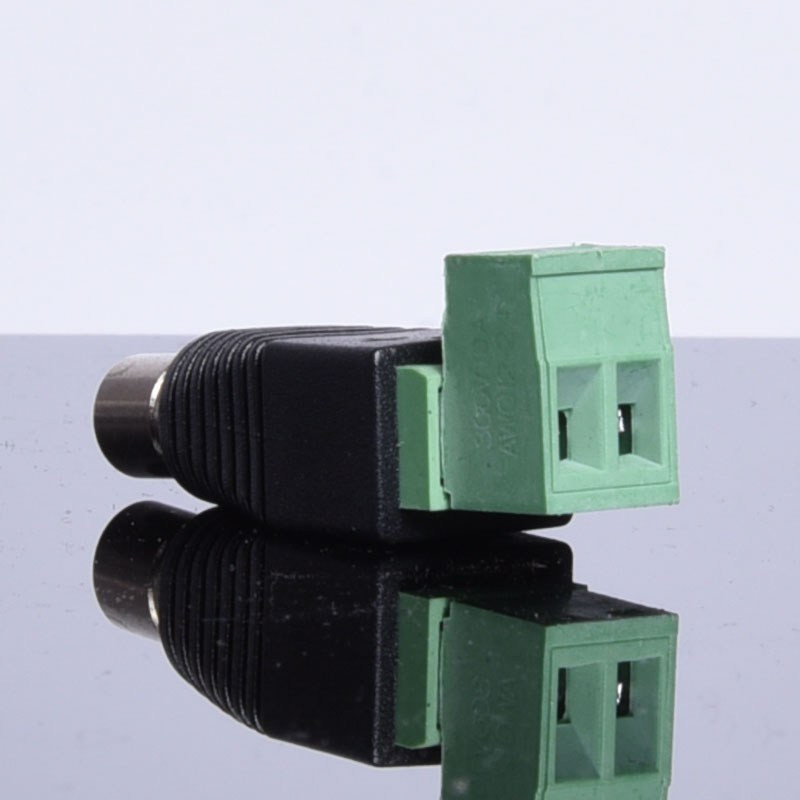 GNIAZDO DC 2,1/5,5 SZYBKI MONTAŻ DWUCZĘŚCIOWY ROZŁĄCZALNY