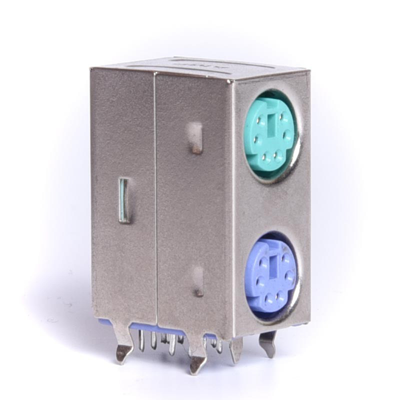 GNIAZDO MINI DIN 6PIN KLAWIATURA+MYSZ W DRUK