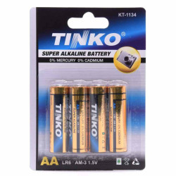 BATERIA 1.5V LR06 AA TINKO BLISTER (op.4szt)