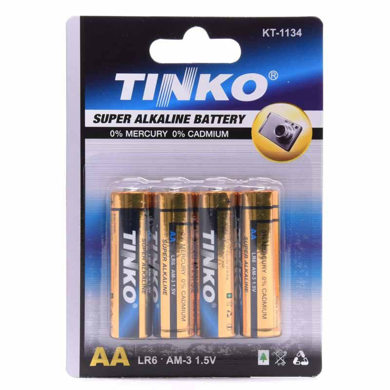 BATERIA 1.5V LR06 AA TINKO BLISTER (op.4szt)