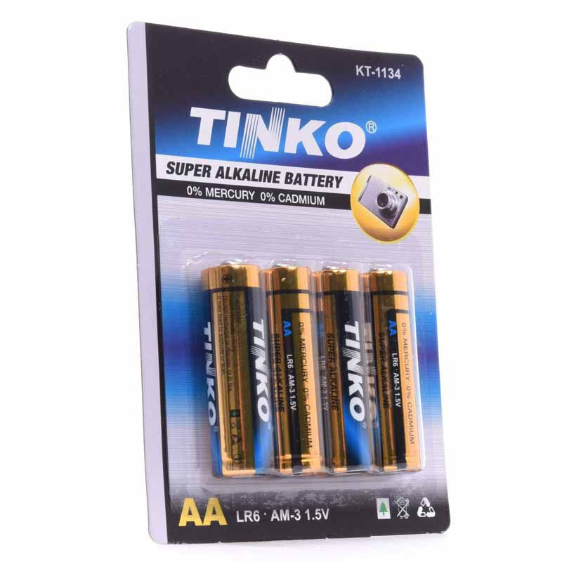 BATERIA LR06 R6 \AA ALKALINE TINKO