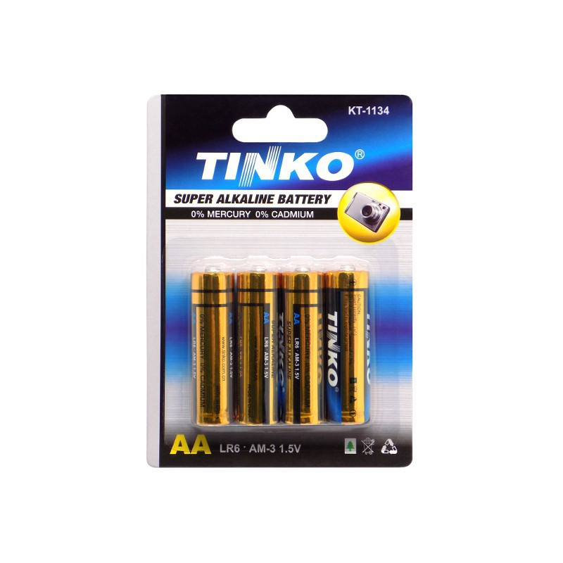 BATERIA 1.5V LR06 AA TINKO BLISTER (op.4szt)