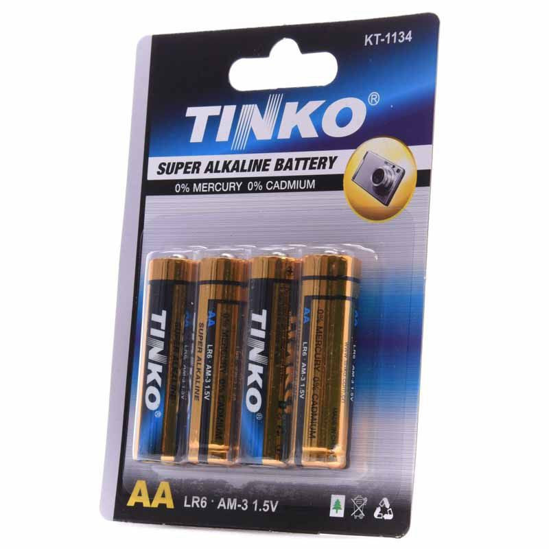 BATERIA LR06 R6 \AA ALKALINE TINKO