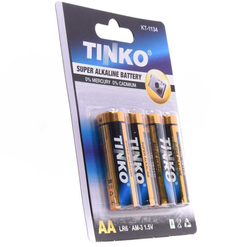 BATERIA LR06 R6 \AA ALKALINE TINKO