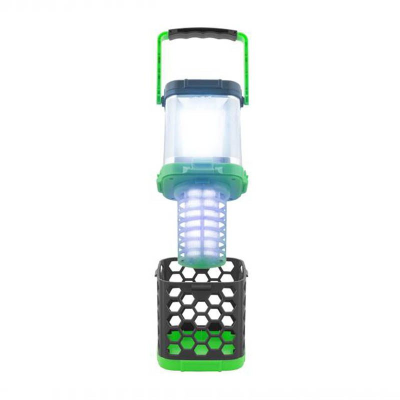 LAMPA OWADOBÓJCZA LED KEMPINGOWA UV 3xAA ZIELONA NA BATERIE