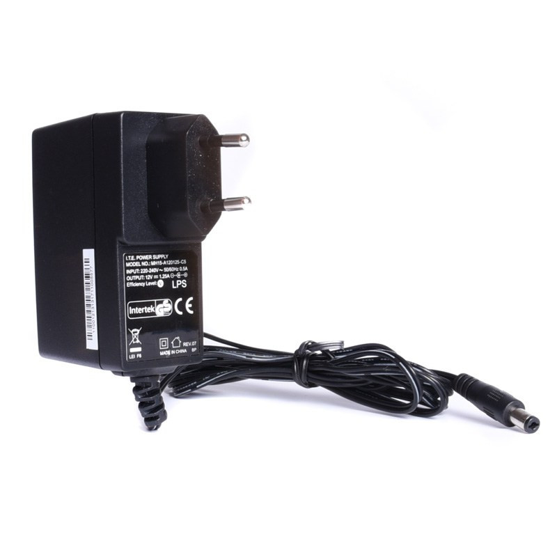 ZASILACZ 12V 1,25A ITE 18W 2,1/5,5mm DOGNIAZDKOWY