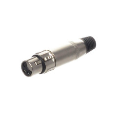 GNIAZDO XLR 3-PIN MIKROFONBOWE 3P M032 NA KABEL