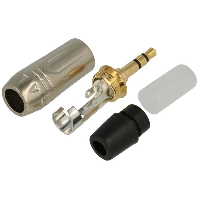 WTYK JACK 3,5mm STEREO HQ CZARNY