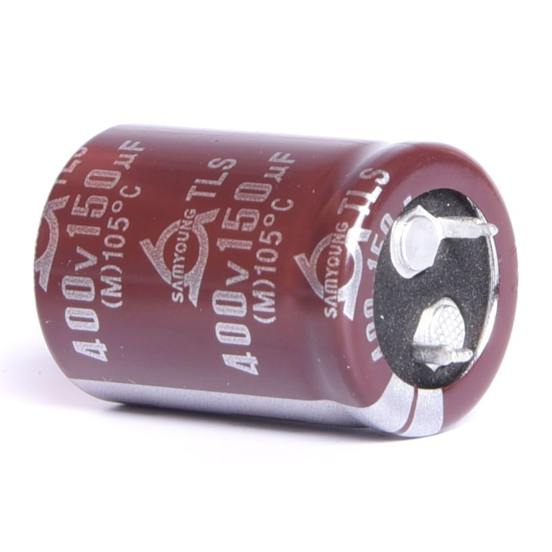 KEL 150uF/400V 22x30 105°C SamYoung SNAP-IN KONDENSATOR ELEKTROLITYCZNY