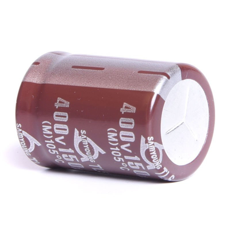 KEL 150uF/400V 22x30 105°C SamYoung SNAP-IN KONDENSATOR ELEKTROLITYCZNY