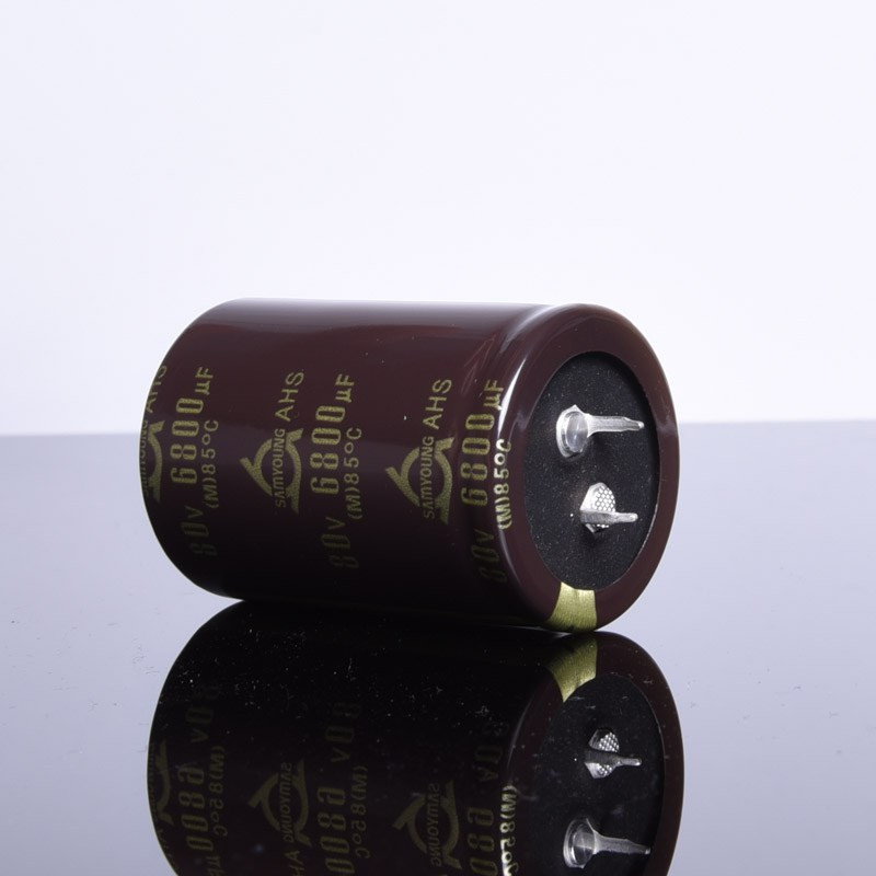 KEL 6800uF/80V 35x50mm 85°C SamYoung HI-FI AUDIO  KONDENSATOR ELEKTROLITYCZNY