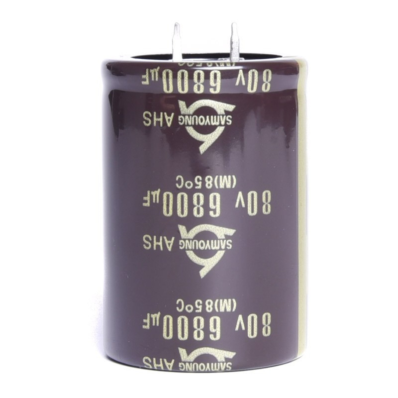 KEL 6800uF/80V 35x50mm 85°C SamYoung HI-FI AUDIO  KONDENSATOR ELEKTROLITYCZNY