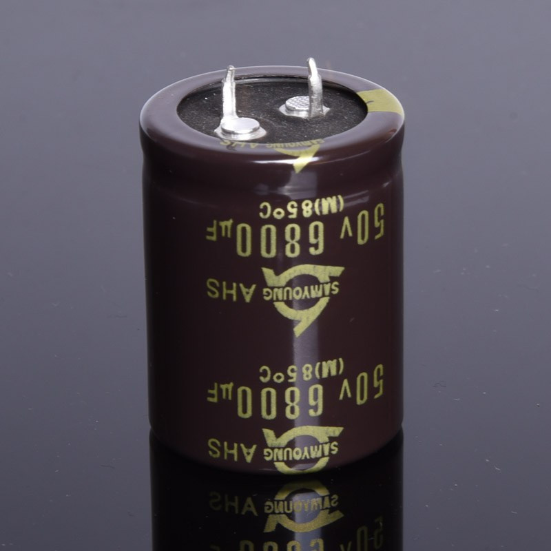 KEL 6800uF/50V 30x40mm 85°C SamYoung HI-FI AUDIO  KONDENSATOR ELEKTROLITYCZNY