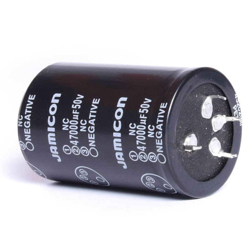 KEL 47000uF/50V 40x61mm 85°C Jamicon SNAP-IN 4pin KONDENSATOR ELEKTROLITYCZNY