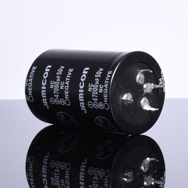 KEL 47000uF/50V 40x61mm 85°C Jamicon SNAP-IN 4pin KONDENSATOR ELEKTROLITYCZNY