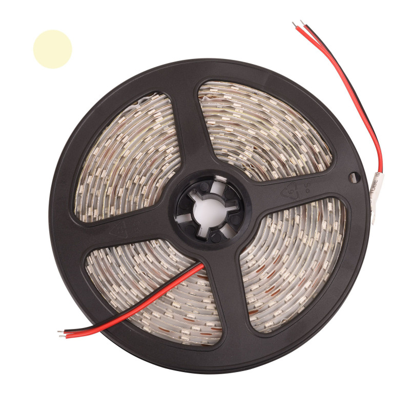 TAŚMA LED 2835 BIAŁA CIEPŁA IP65 300LED 4,8W SINGLE JLM 1m.