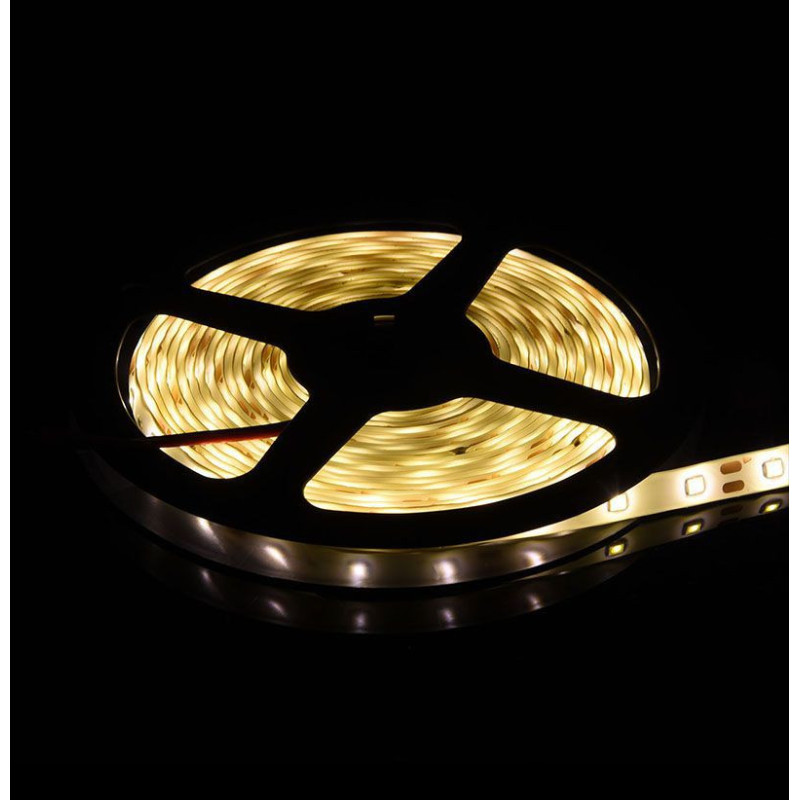 TAŚMA LED 2835 BIAŁA CIEPŁA IP65 300LED 4,8W SINGLE JLM 1m.