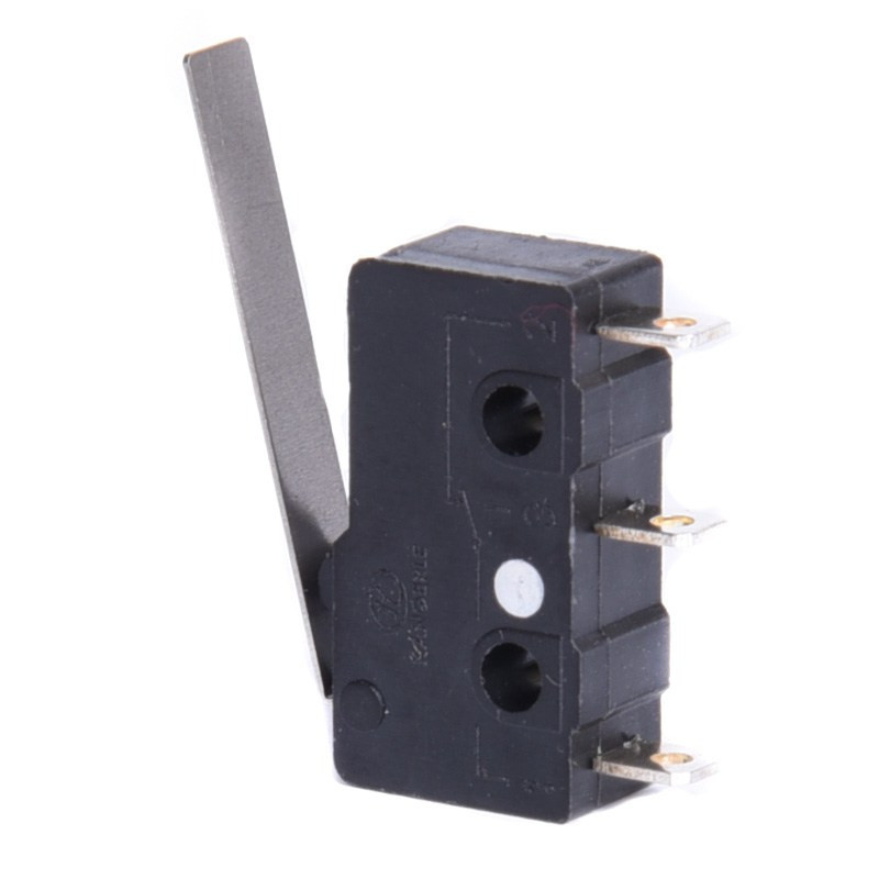 PRZEŁĄCZNIK KRAŃCOWY 1A WK611 MINI  Z DŹWIGNIĄ L-25mm PROSTĄ