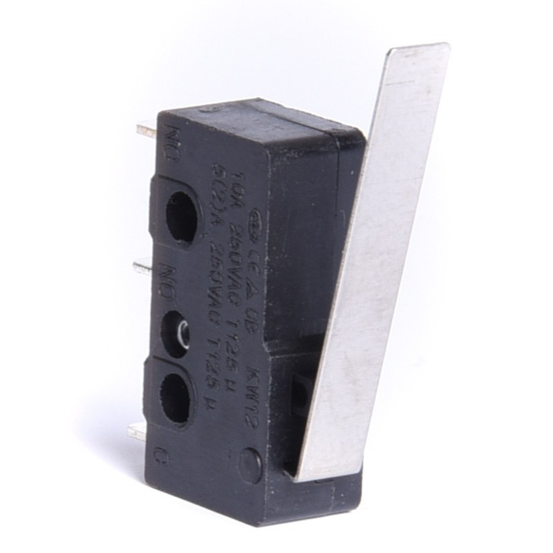 PRZEŁĄCZNIK KRAŃCOWY 1A WK611 MINI  Z DŹWIGNIĄ L-25mm PROSTĄ