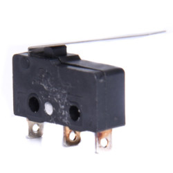 PRZEŁĄCZNIK KRAŃCOWY 1A WK612 MINI  Z DŹWIGNIĄ L-29mm PROSTĄ