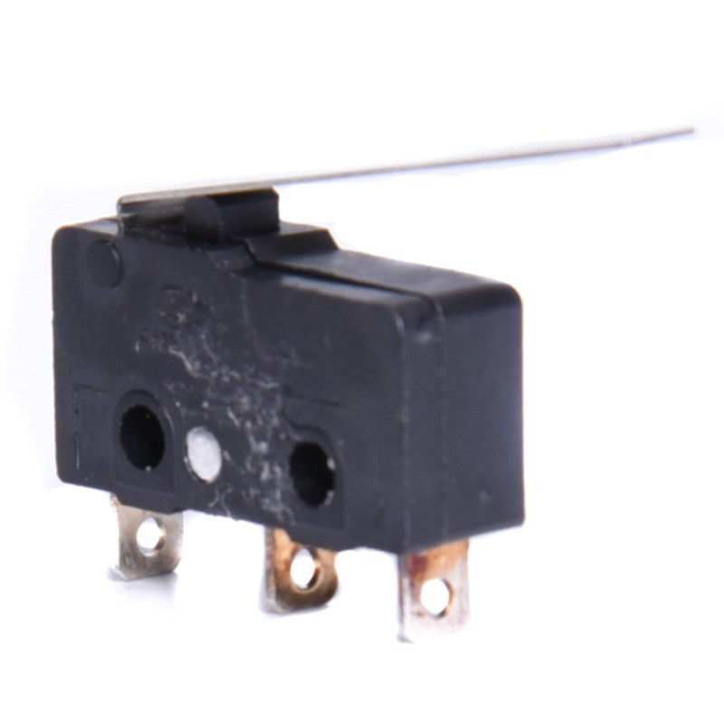 PRZEŁĄCZNIK KRAŃCOWY 1A WK612 MINI  Z DŹWIGNIĄ L-29mm PROSTĄ