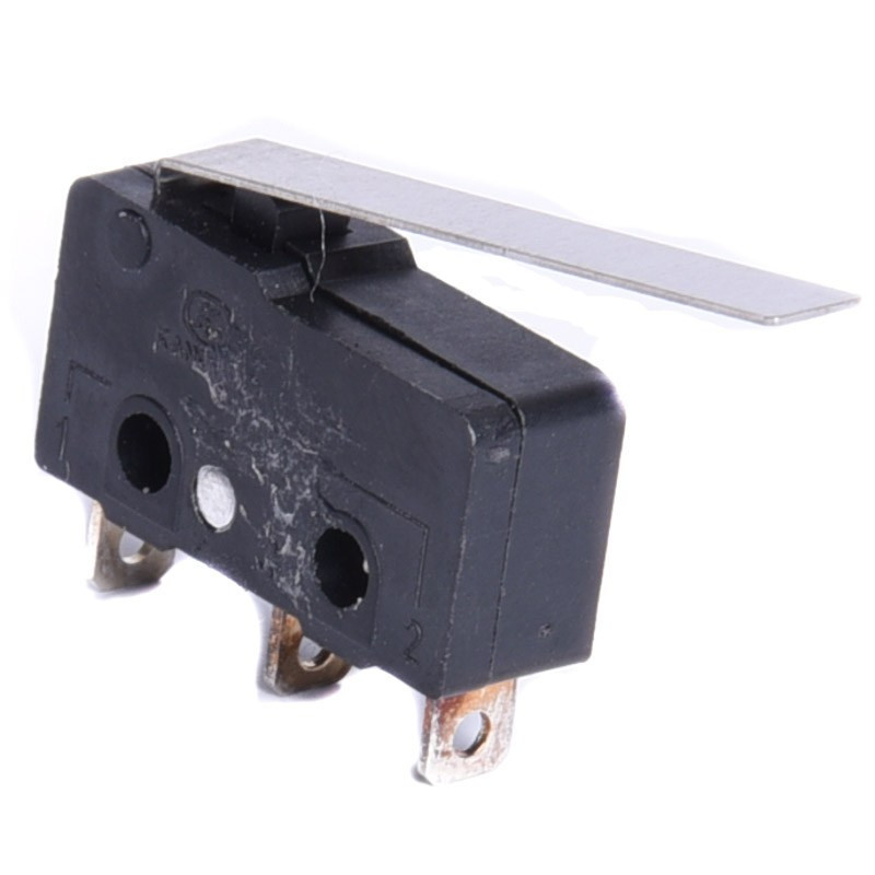 PRZEŁĄCZNIK KRAŃCOWY 1A WK612 MINI  Z DŹWIGNIĄ L-29mm PROSTĄ