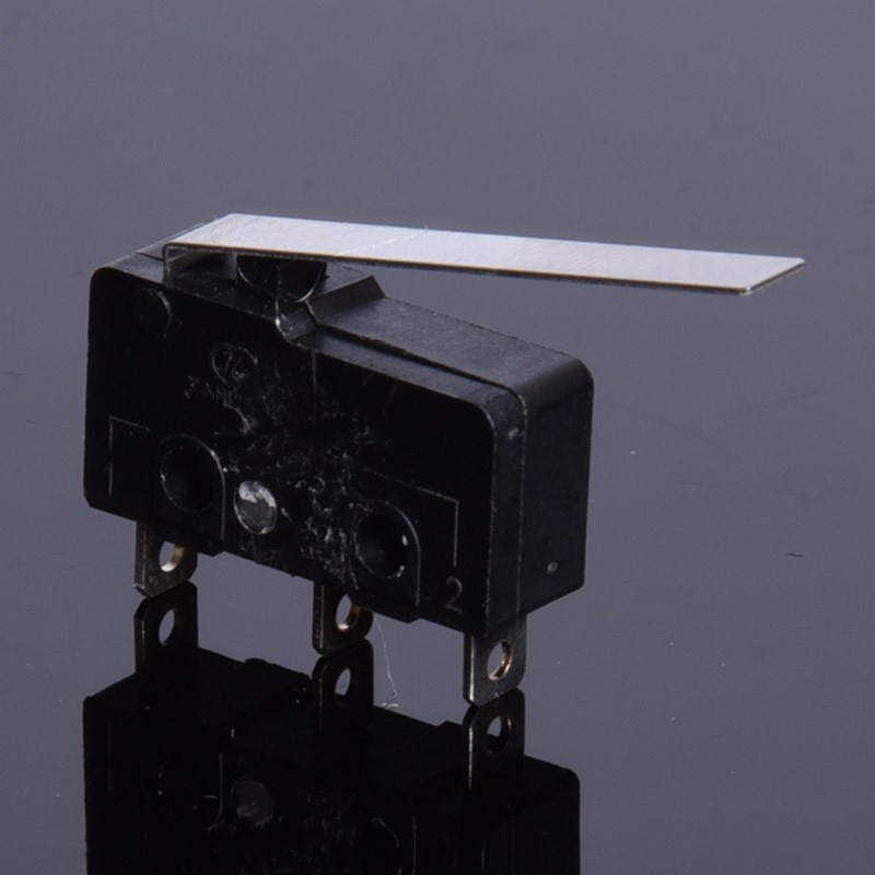 PRZEŁĄCZNIK KRAŃCOWY 1A WK612 MINI  Z DŹWIGNIĄ L-29mm PROSTĄ