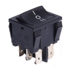 PRZEŁĄCZNIK 3 POZ.2*10A 250V~,B ,CZARNY I+0+II ARCOELECTRIC