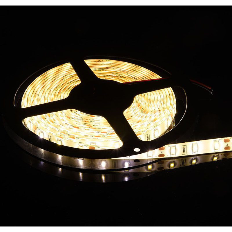 TAŚMA LED 5630 BIAŁA CIEPŁA IP65 300LED 9,6W SINGLE pcb JLM 1m.