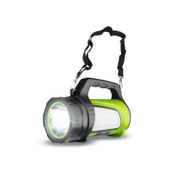 LATARKA RĘCZNA  1 LED 1200lm+COB RED LIGHT AKUMULATOR 4500mAh IP65 WSKAŹNIK NAŁADOWANIA