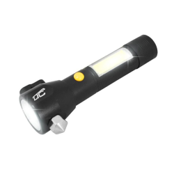 LATARKA RĘCZNA  LTC EWAKUACYJNA LED COB 6W/3W AKU. 6800mAh MINI USB ŁADOWARKA