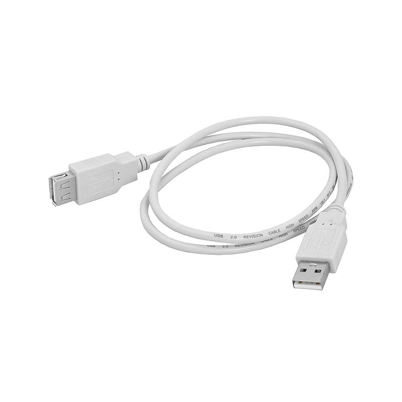 PRZEDŁUŻACZ USB 2.0 - WT.A/GN.A - 0,8m  LX