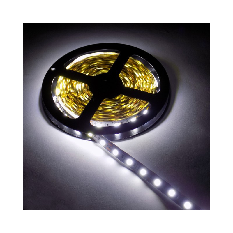 TAŚMA LED 5050 BIAŁA ZIMNA IP20 300LED 14,4W DOUBLE JLM 1mOP.