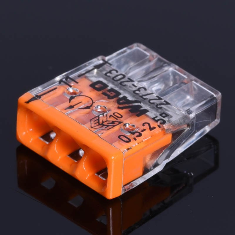 WAGO 3x 0,5-2,5mm2 24A PRZEZROCZYSTA (2273-203)