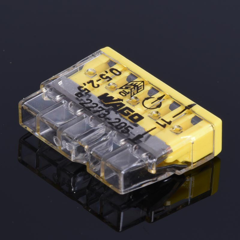 WAGO 5x 0,5-2,5mm2 24A PRZEZROCZYSTA (2273-205)