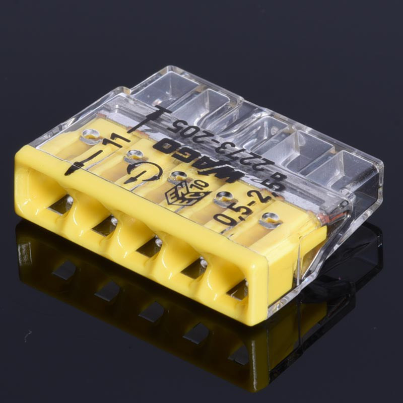 WAGO 5x 0,5-2,5mm2 24A PRZEZROCZYSTA (2273-205)