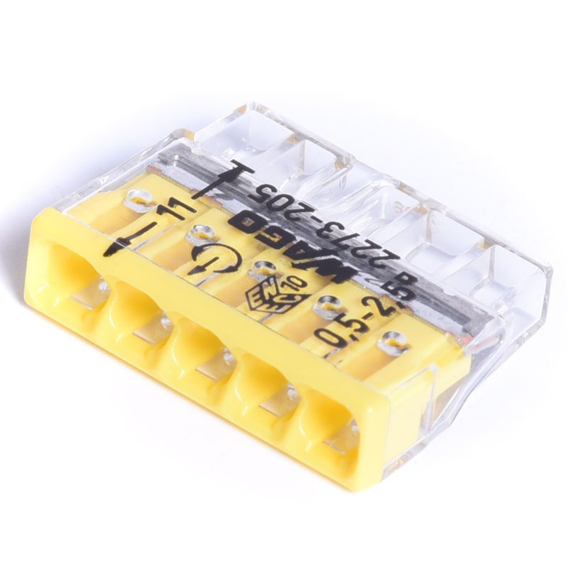 WAGO 5x 0,5-2,5mm2 24A PRZEZROCZYSTA (2273-205)