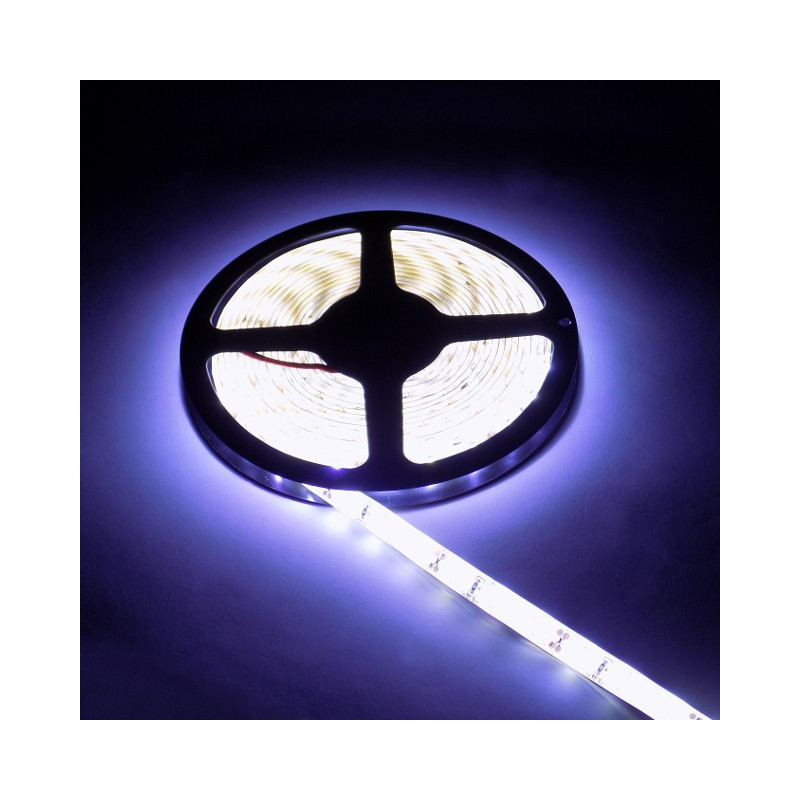 TAŚMA LED 5630 BIAŁA ZIMNA IP65 300LED 9,6W SINGLE  pcb JLM