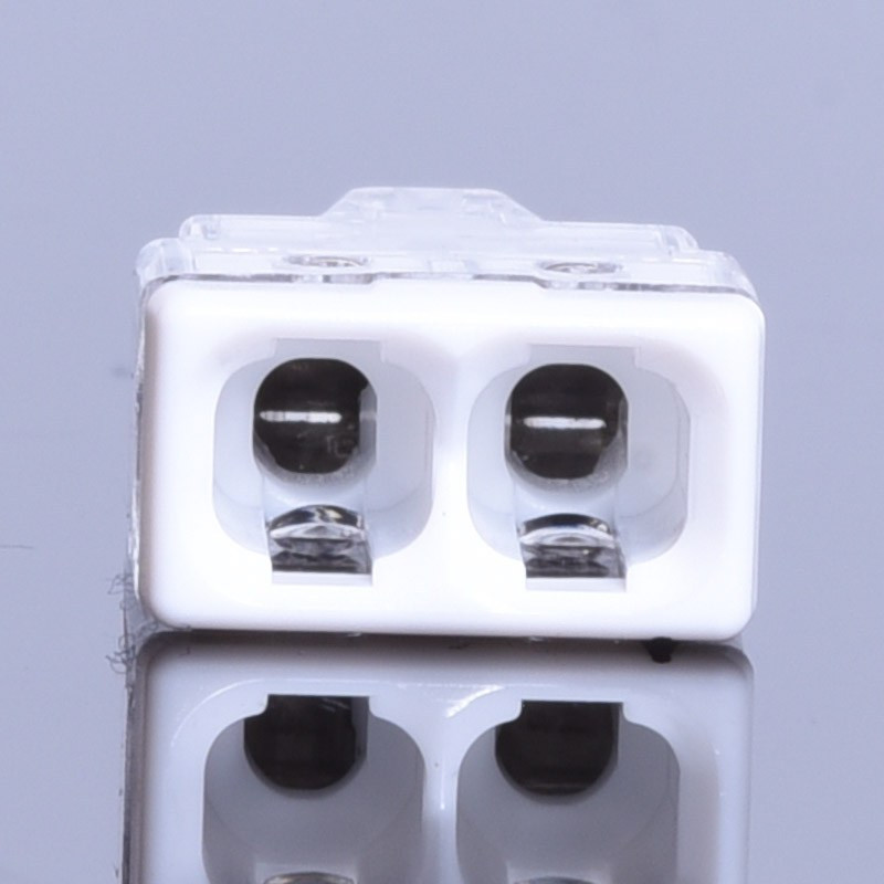 WAGO 2x 0,5-2,5mm2 24A (2273-202) PRZEZROCZYSTA  DRUT