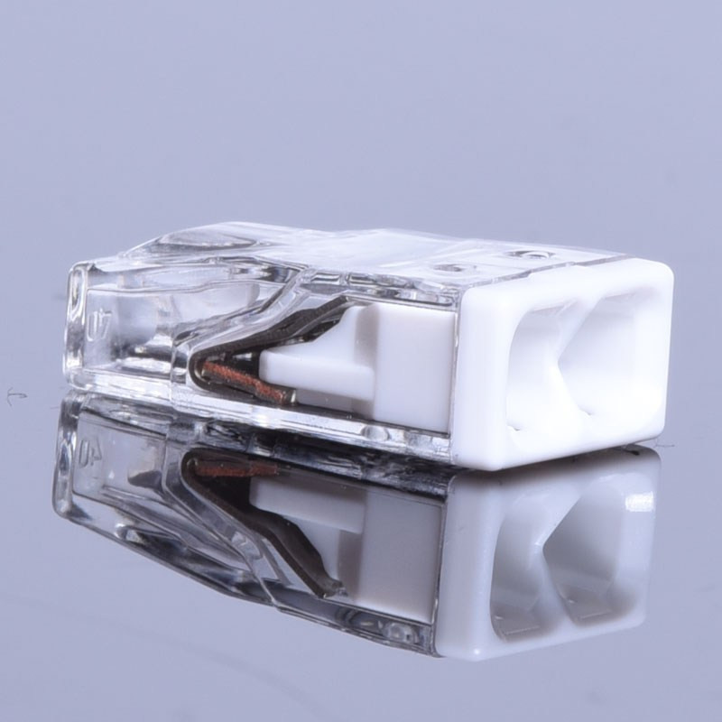 WAGO 2x 0,5-2,5mm2 24A (2273-202) PRZEZROCZYSTA  DRUT