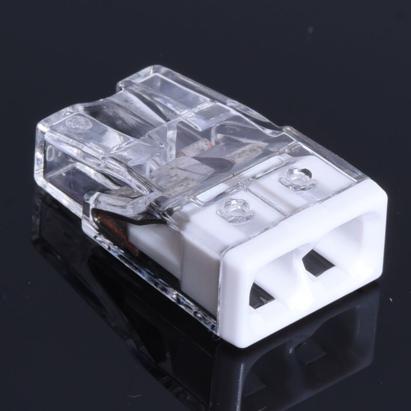 WAGO 2x 0,5-2,5mm2 24A (2273-202) PRZEZROCZYSTA  DRUT