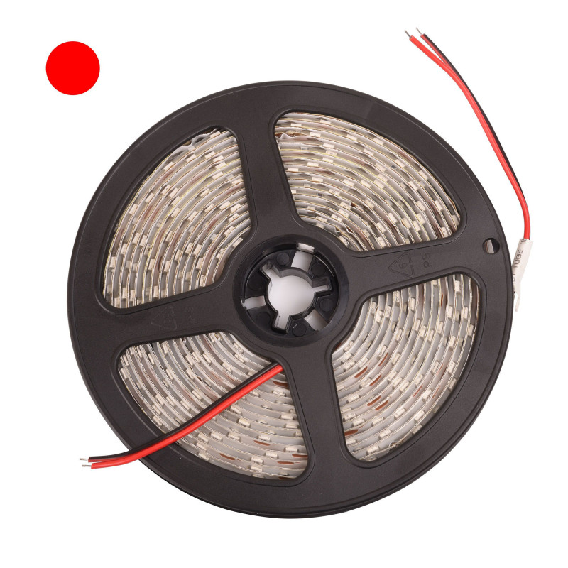 TAŚMA LED 2835 CZERWONA IP65 300 LED (op.5m) JLM