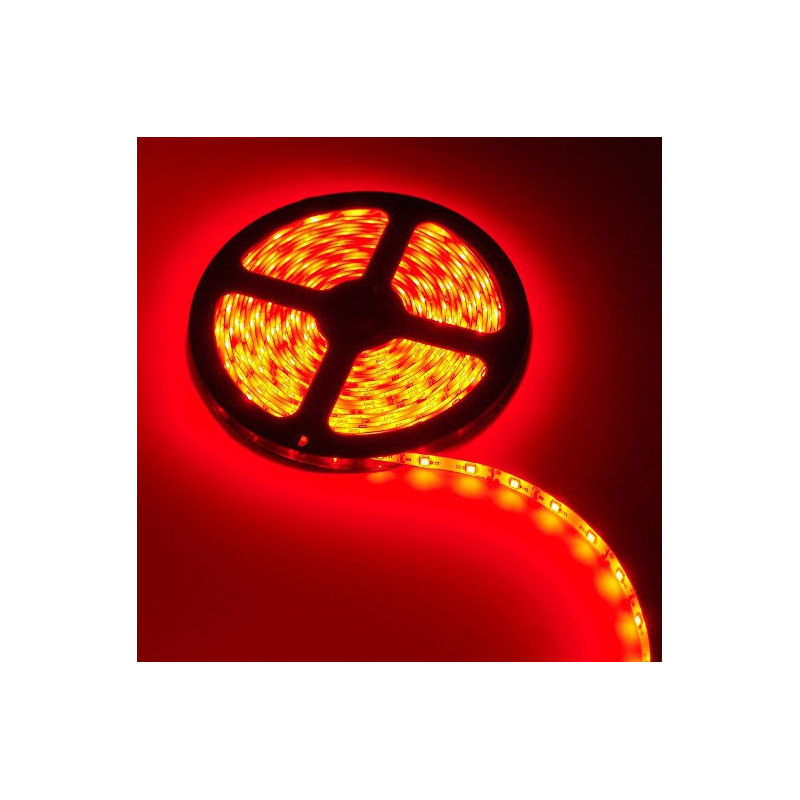 TAŚMA LED 2835 CZERWONA IP65 300LED 4,8W SINGLE JLM 1m.