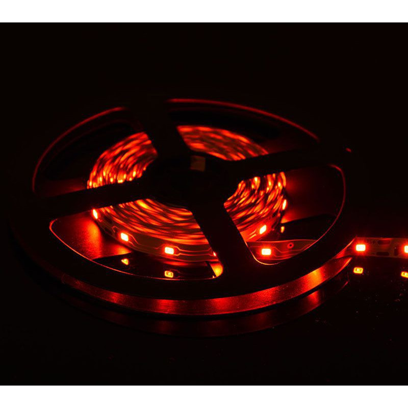 TAŚMA LED 2835 CZERWONA IP20 300LED 4,8W SINGLE JLM 1m