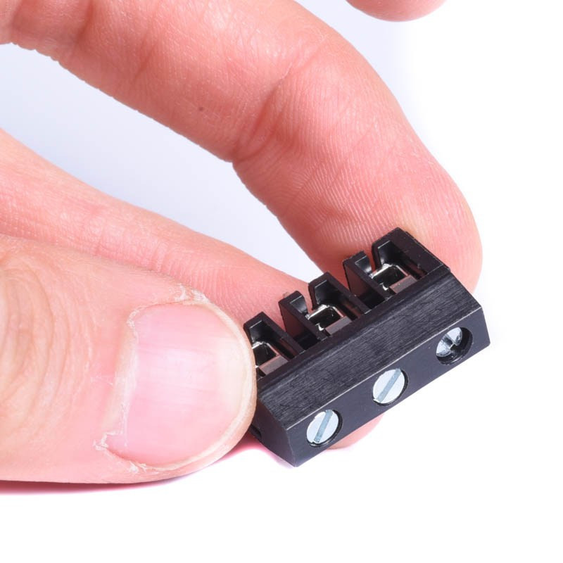 PKA 03 3-pin 7,5mm CZARNE W DRUK ZŁĄCZE