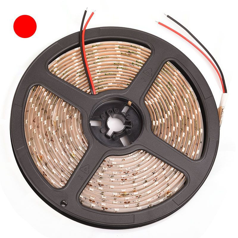 TAŚMA LED 5630 CZERWONA IP65 300 LED (op.5m) JLM