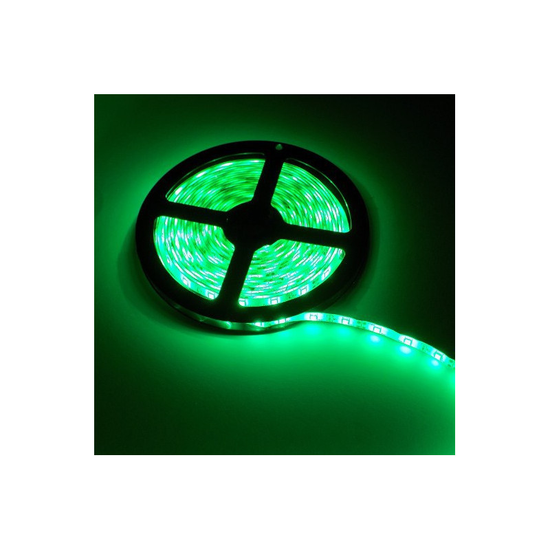 TAŚMA LED 2835 ZIELONA IP65 300LED 4,8W SINGLE - 1m