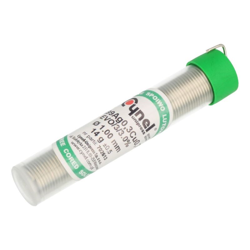 CYNA FIOLKA 1,0mm 14g BEZOŁOWIOWA