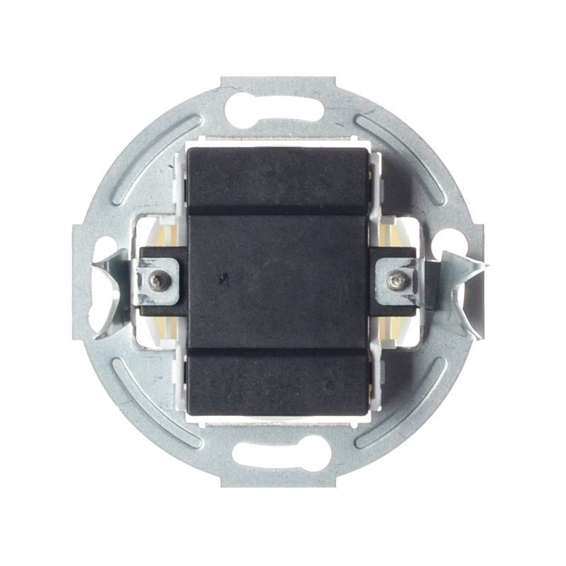 LOFT WŁĄCZNIK PODWÓJNY SCHODOWY BIAŁY JLM BEZ RETRO FRENCH STYLE  RAMKI