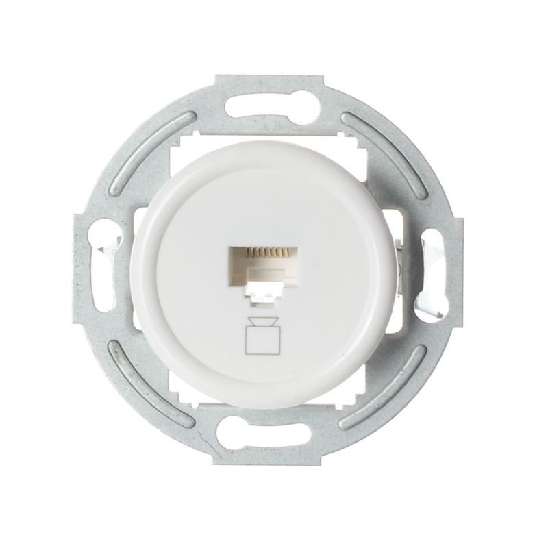 LOFT GNIAZDO KOMPUTEROWE RJ45 BIAŁE JLM BEZ RAMKI RETRO FRENCH STYLE